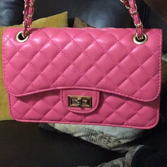 Pink hand bag - Picture 5 of 7